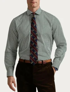 Custom Fit Striped Poplin Shirt - Mönstrade skjortor