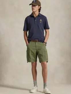 Custom Slim Polo Bear Mesh Polo Shirt - Kortärmade pikéer