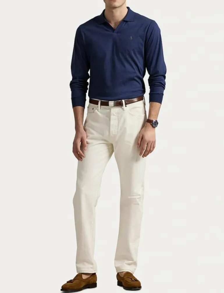 Custom Slim Soft Cotton Polo Shirt - Stickade pikéer