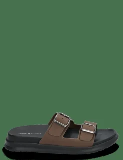 D DENSITY HILFIGER LTH SAND - Sandaler