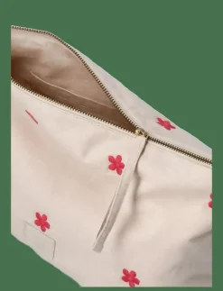 Daisy Karla Toiletry Bag 30x10x20 cm sand/red - Necessärer