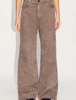 Dawn Trousers Stone Grey Marble - Vida byxor