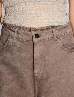 Dawn Trousers Stone Grey Marble - Vida byxor