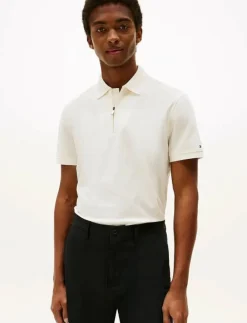 DC PERFORMANCE ZIP POLO - Kortärmade pikéer