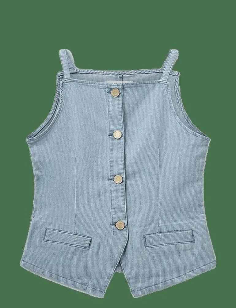 DEMISW VEST - Linnen