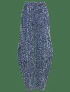DENIM LOOSE FIT PANTS - Vida byxor