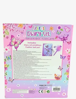 DIARY SET w FEATHER PEN - Kalendrar & Anteckningsblock
