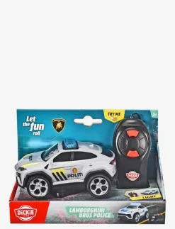 Dickie Toys Lamborghini Norsk Polisbil , 13 cm - Radiostyrd leksak