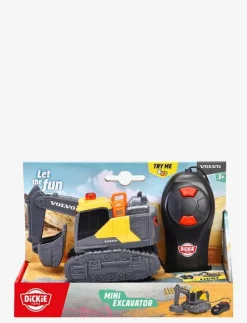 Dickie Toys Volvo Mini Grävmaskin Sladdstyrd - Radiostyrd leksak