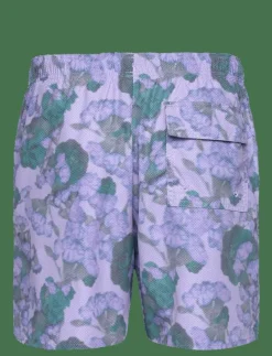Digital Floral Print Swim Short - Badbyxor