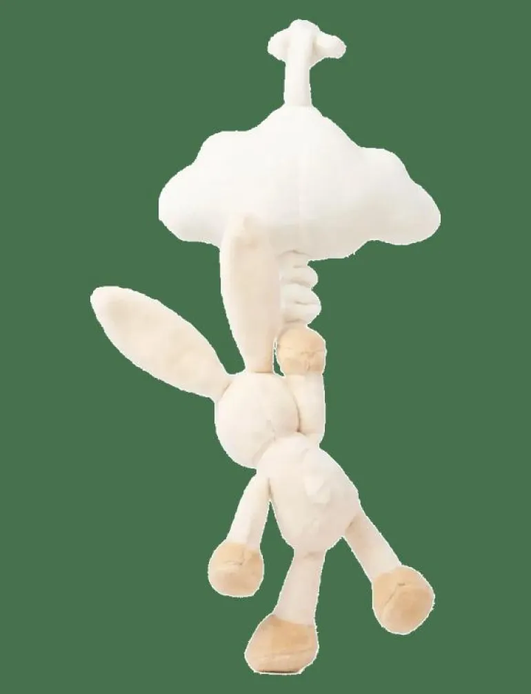 Diinglisar, Speldosa Moln, Kanin, Beige - Speldosor