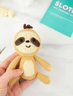 DIY Crochet Sloth - Spel & pussel