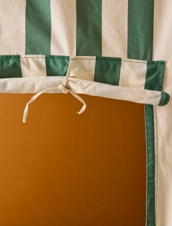 Doorway kiosk stripe green - Marknadsstånd