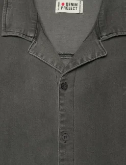 DP Loose SS Denim Shirt - Kortärmade