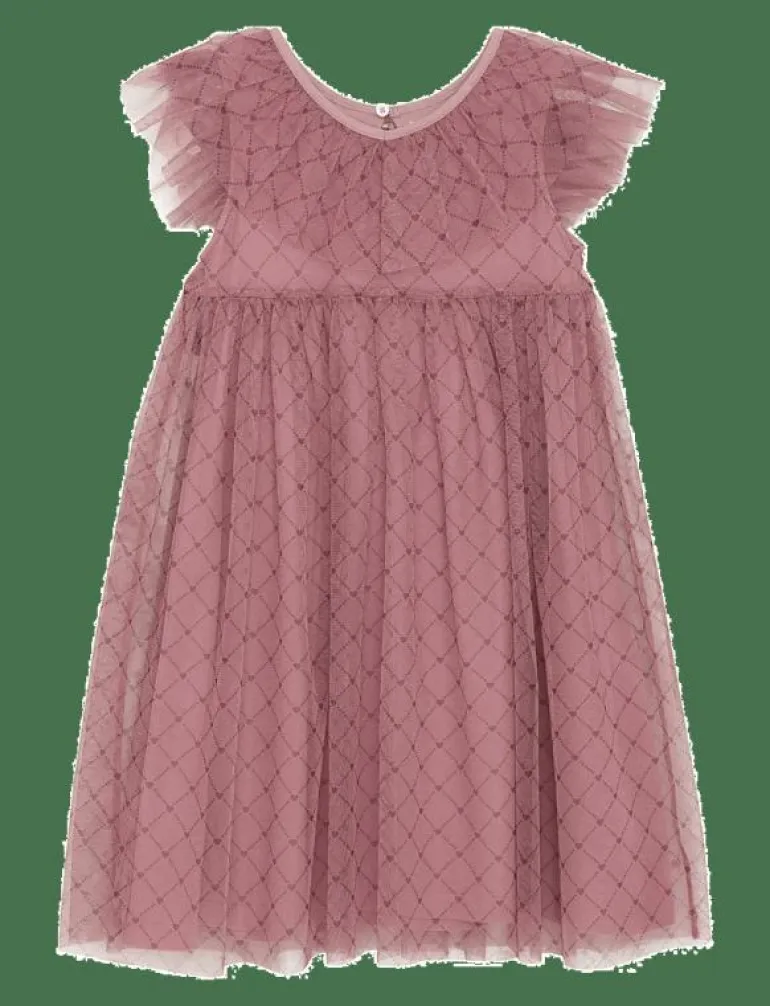 Dress Heart Mesh - Ärmlösa vardagsklänningar