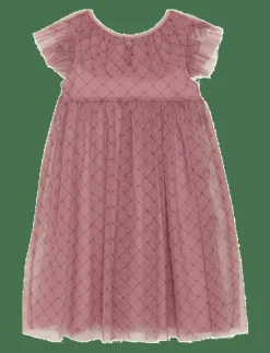 Dress Heart Mesh - Ärmlösa vardagsklänningar