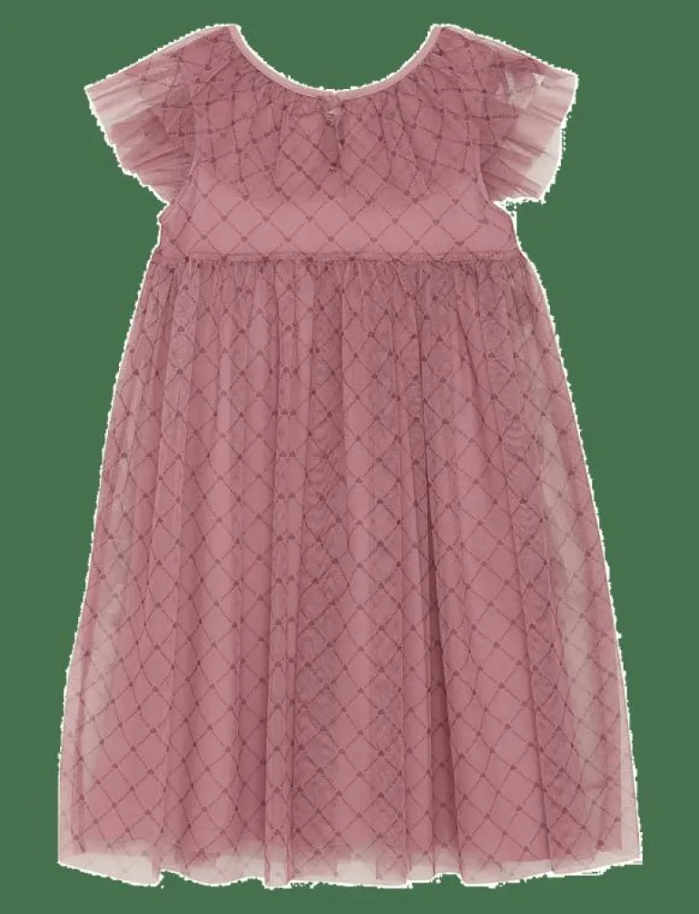 Dress Heart Mesh - Ärmlösa vardagsklänningar