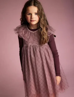 Dress Heart Mesh - Ärmlösa vardagsklänningar