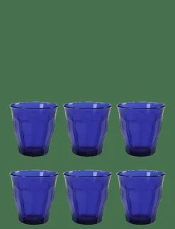 Dricksglas PICARDIE safirblå x 6 - Dricksglas