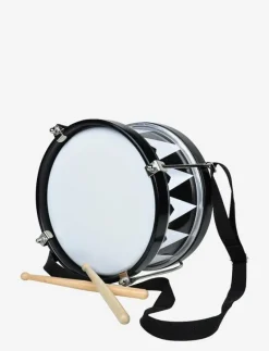 Drum with harlequin, black - Musikinstrument