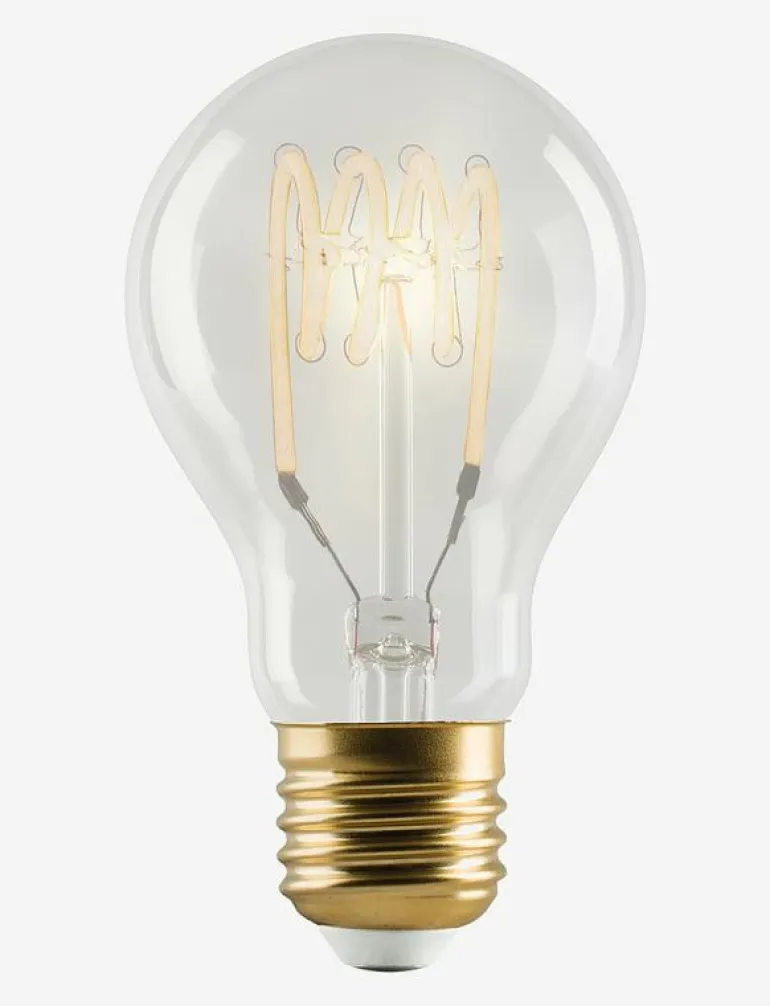e3 LED Vintage 922 H-Spiral Clear Dimmable - Glödlampor