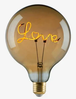 e3 LED Vintage 920 "Love" base down Golden Dimmable - Glödlampor