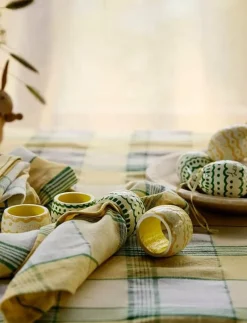 Easter Linen/Cotton Tablecloth - Dukar & löpare