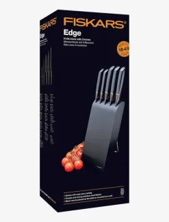 Edge knivblock med 5 knivar - Knivblock