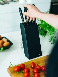 Edge knivblock med 5 knivar - Knivblock