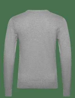 ELLISON REG CW COT MCS M KNIT - Rundhalsad