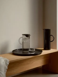 EM bricka Ø 40 cm black - Brickor