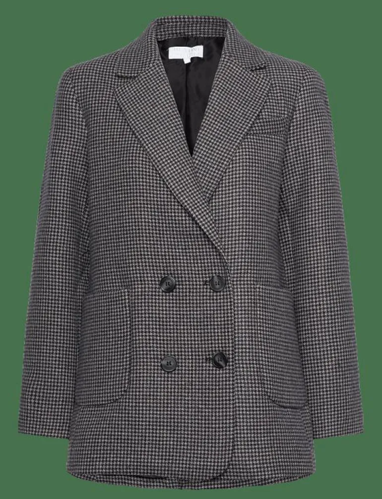Emma Jacket Check - Dubbelknäppta kavajer