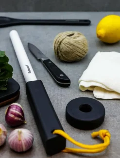 Endeavour® Knife sharpener black - Knivslipar, slipstål & brynen