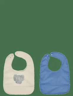Erik Elephant Bib - Pack of 2 - Haklappar