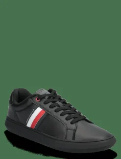 ESSENTIAL LEATHER CUPSOLE - Låga sneakers