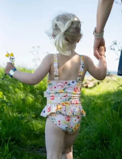 Eva – Badedragt 1-2 år – Ocean Blossom - Baddräkt