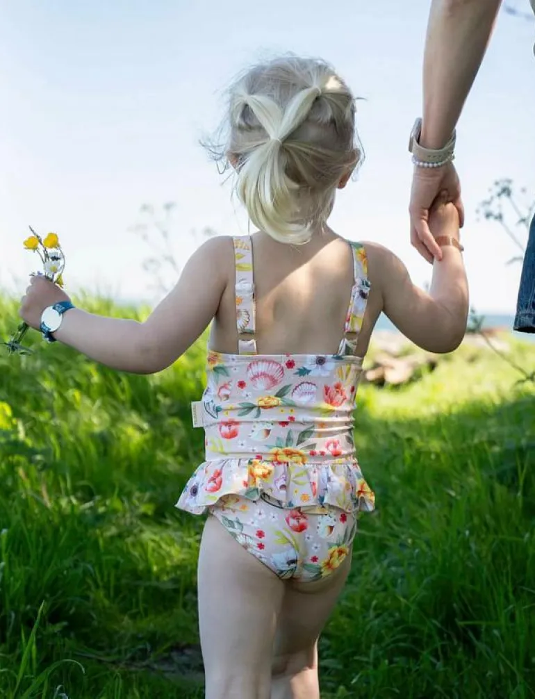 Eva – Badedragt 1-2 år – Ocean Blossom - Baddräkt