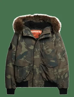 EVEREST HOODED PUFFER BOMBER - Fodrade jackor