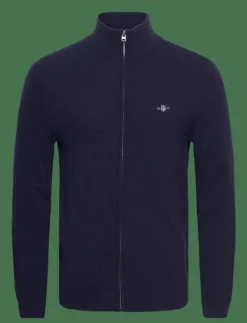 EXTRAFINE LAMBSWOOL ZIP CARDIGAN - Full Zip tröjor
