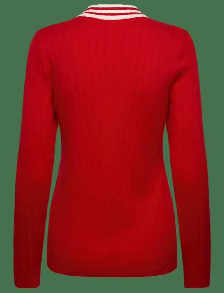F Sweater W - Stickat