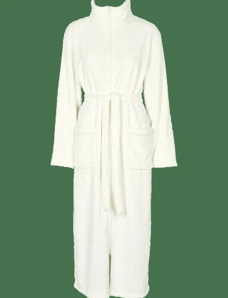 Farah robe w zipper - Morgonrock