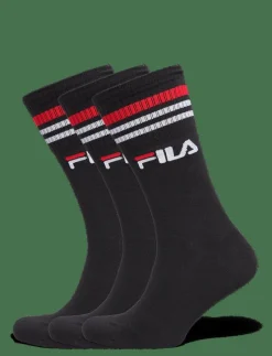 FILA 3pk Lifestyle stripes socks - Strumpor