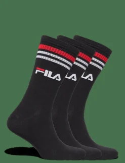 FILA 3pk Lifestyle stripes socks - Strumpor