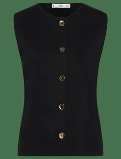 Fine-knit gilet - Stickade västar