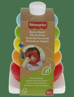 Fisher-Price Eco Rock-a-Stack - Stapelbara klossar