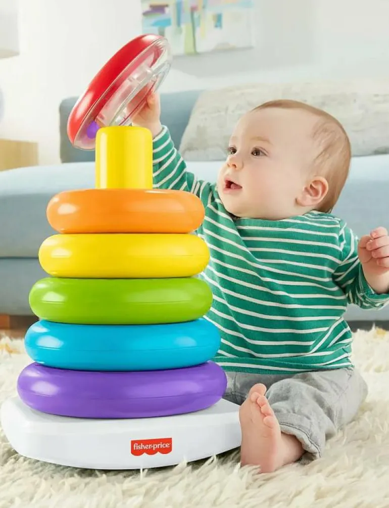 Fisher-Price Giant Rock-a-Stack - Stapelbara klossar