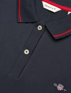 FITTED POLO PIQUE DRESS - Kortärmade vardagsklänningar