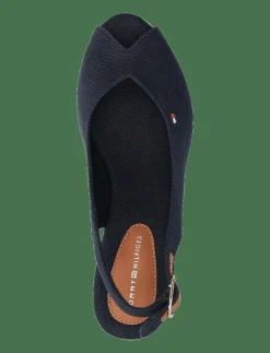 FLAG MID WEDGE ESPAD SLINGBACK - Kilklackar