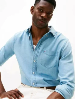 FLANNEL INDIGO SHIRT - Casual skjortor