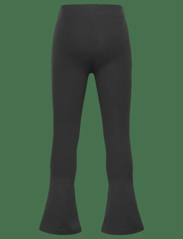 Flared cotton leggings - Leggings
